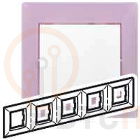 Рамка 5-м Valena горизонт. виола Leg 770055 фото в каталоге от BTSprom.by  Рамка 5-м Valena горизонт. виола Leg 770055 фото в каталоге от BTSprom.by