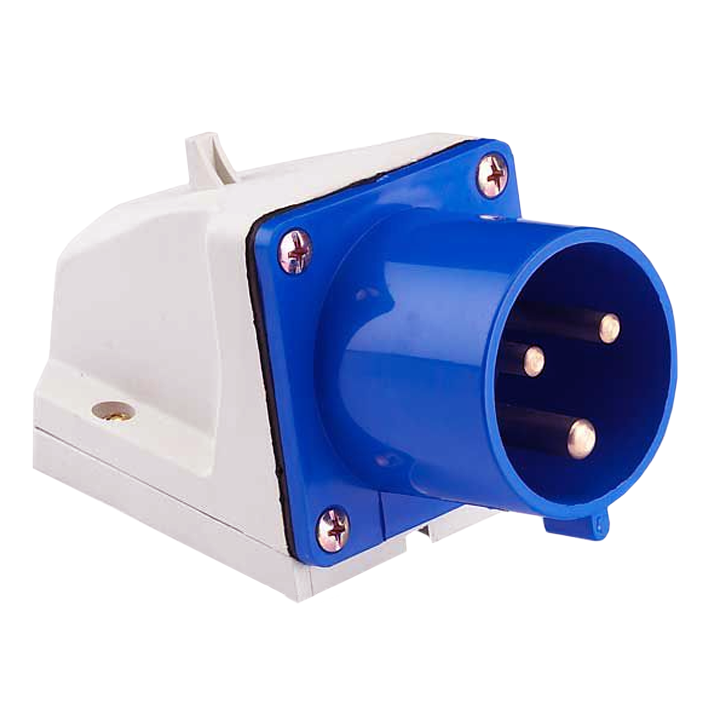 вилка стационарная 523 32а 2p+pe 220в ip44 ekf ps-523-32-220 от BTSprom.by