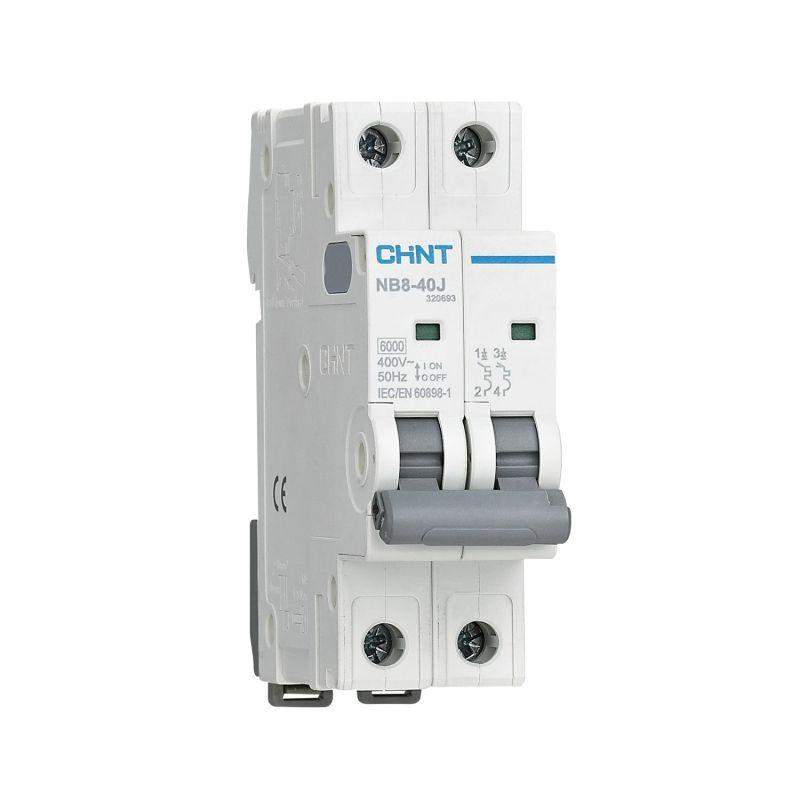 выключатель автоматический 2п 32а 4.5ка nb8-40j х-ка d (r) chint 320703 от BTSprom.by