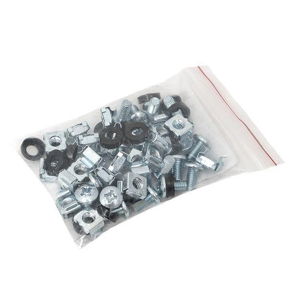  Комплект монтажный TERACOM для 19дюйм шкафов М6х12 (уп.20шт) EKF TRC-M6x12-s20 фото в каталоге от BTSprom.by