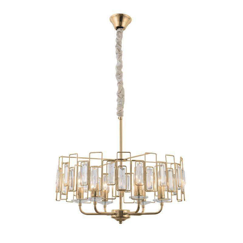 люстра waltraud 1028-206 6хe14 40вт хрусталь классика rivoli б0052465 от BTSprom.by