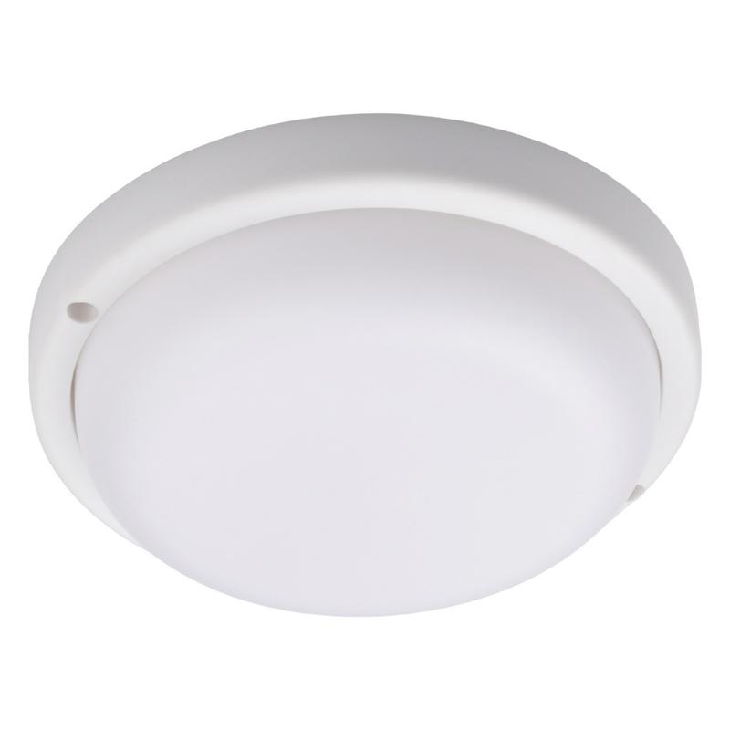 светильник светодиодный "банник" pbh-pc7-rss 12вт 4000к ip65 жкх дбп с оптико-акустическим датчиком white jazzway 5045965 от BTSprom.by