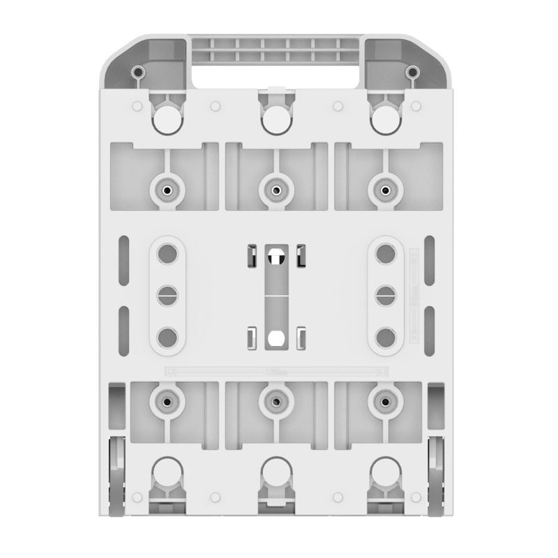  Выключатель горизонтальный предохранитель разъединитель 400А 3P крепление на монтажную плату DKC FSH02-3P фото в каталоге от BTSprom.by