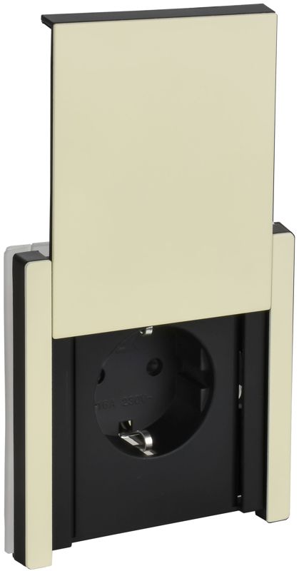 розетка 1-м сп forte&piano fp819m 16а ip44 с заземл. защ. шторки с крышкой безвинт. крепл. сл. кость iek fp-r16-16-1-44-m-k41 от BTSprom.by