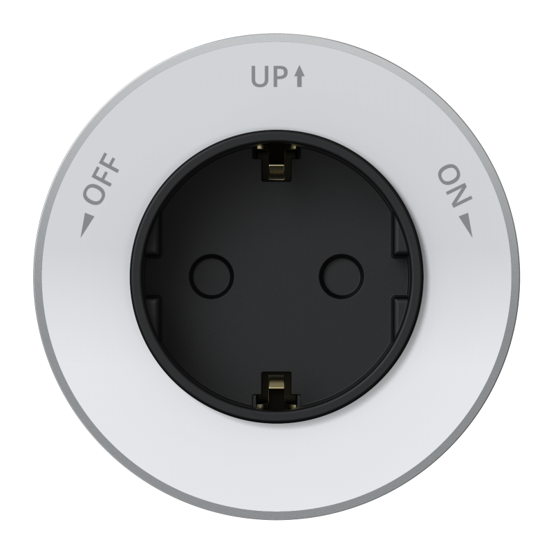 розетка multitrack 16а 250в 2к+з круглая бел. se mtk13001w от BTSprom.by