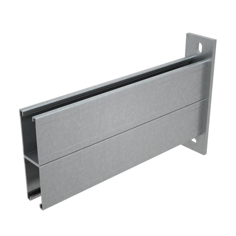 Консоль-Страт двойная усилен. 41х72 2KSSU72-450 HD осн.50-400 L450 2.5мм сталь гор. оцинк. КМ LO22245 от BTSprom.by