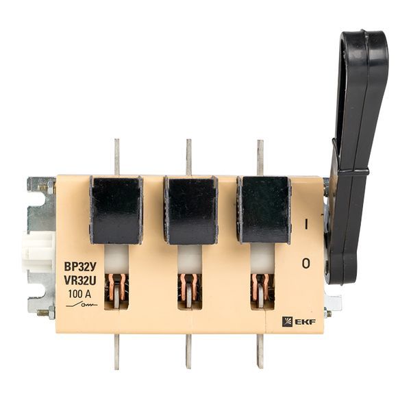  Выключатель-разъединитель ВР32У-31А31220 100А 1 напр. с дугогасит. камерами несъемная лев./прав. рукоятка MAXima EKF uvr32-31a31220 фото в каталоге от BTSprom.by