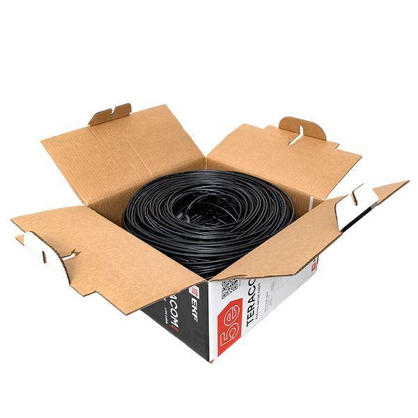  Кабель витая пара F/UTP кат.5E 4 пары 24 AWG solid внешн. LDPE черн. (м) TERACOM PRO EKF TRP-5EFTP-04PE-BK-OUT3 фото в каталоге от BTSprom.by