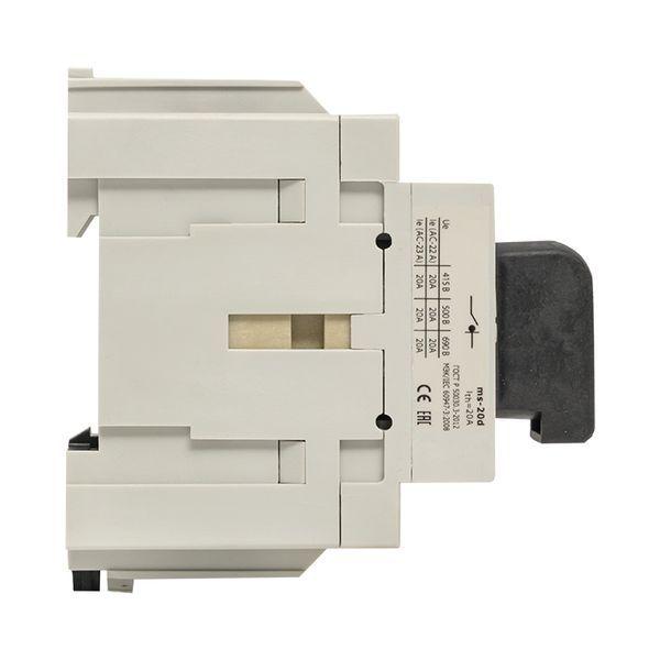  Рубильник мод. 3п MS-20A на DIN-рейку EKF ms-20d фото в каталоге от BTSprom.by