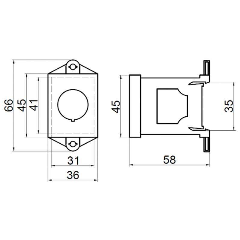  Адаптер для установки на DIN-рейку Rexant 36-9011 фото в каталоге от BTSprom.by