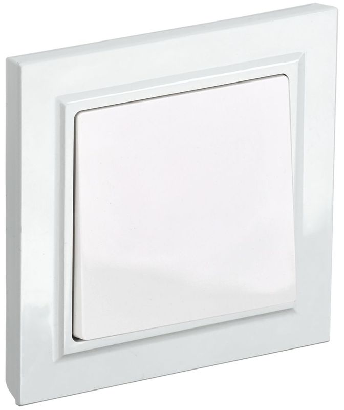 выключатель 1-кл. сп brite вср10-1-0-брб 10а в сборе бел. iek br-v10-0-10-k01-f от BTSprom.by