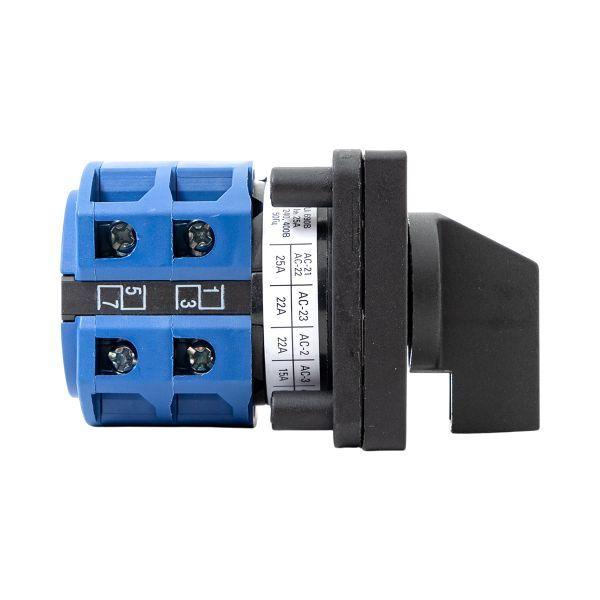  Переключатель кулачковый ПК-1-22 2П 25А "1-0-2" EKF pk-1-22-25 фото в каталоге от BTSprom.by