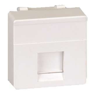 адаптер на 1 rj45(12) коннектор широкий шторка simon27 сер. 27087-37 от BTSprom.by