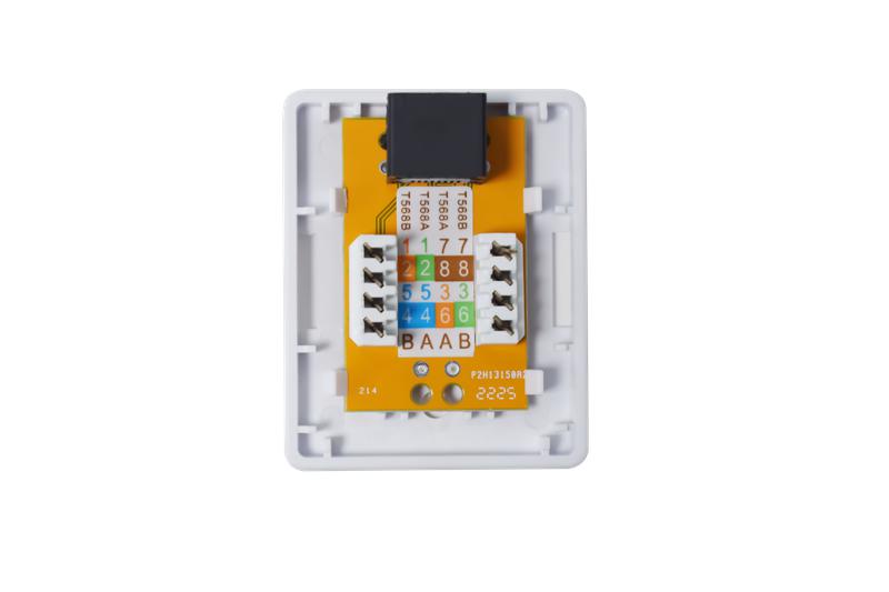  Розетка компьютерная 8P8C (RJ45) UTP кат.5E 1 порт TOKOV ELECTRIC TKE-SMB-8P8C-1P-UTP фото в каталоге от BTSprom.by