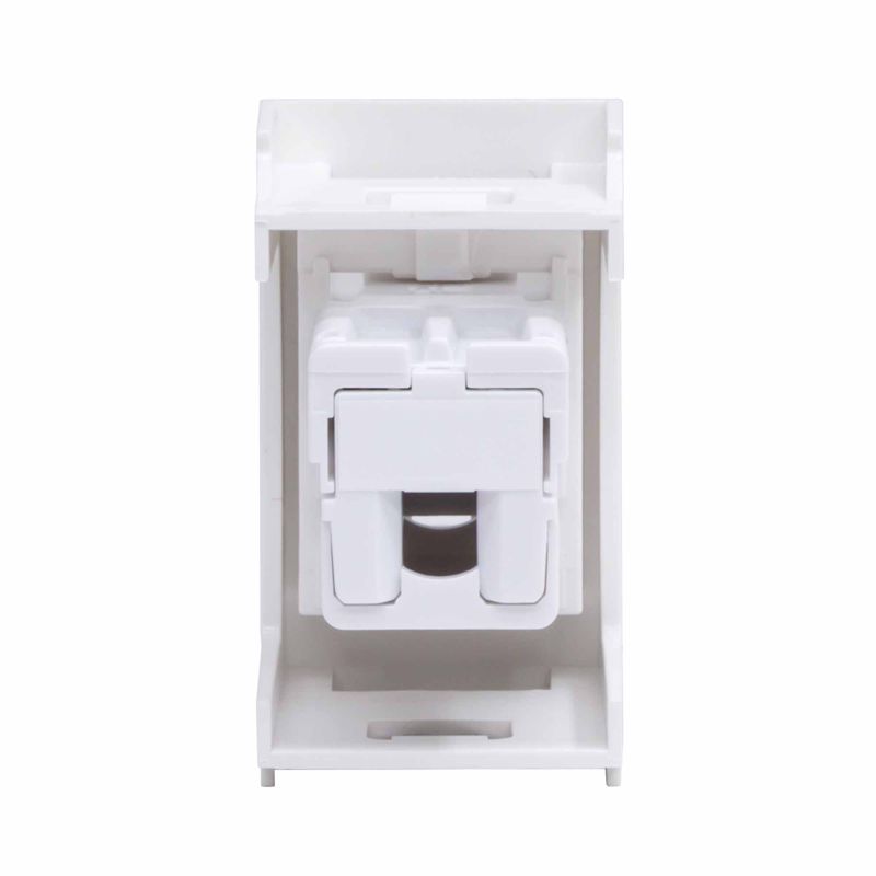  Розетка телефонная 1-м 1мод. Viva RJ12 бел. DKC 45018 фото в каталоге от BTSprom.by