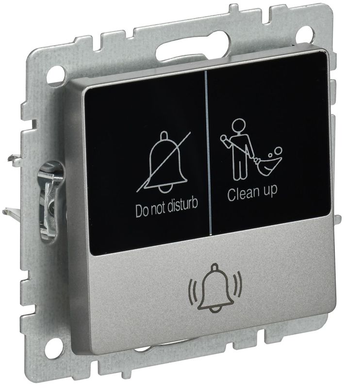 кнопка звонка brite 10а вс10-1-9-брс для отелей с индик. механизм сталь iek br-v14-2-10-k46 от BTSprom.by