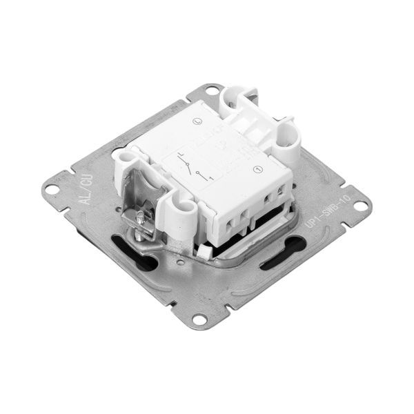  Выключатель 1-кл. СП Эпика механизм черн. EKF UP1-SWB-10 фото в каталоге от BTSprom.by