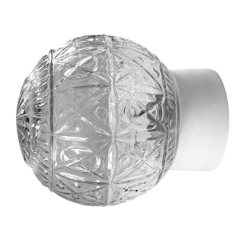 светильник нбб 64-60-080 "ребус" d150 1х60вт e27 ip20 прям. основание бел. элетех 1005100182 от BTSprom.by