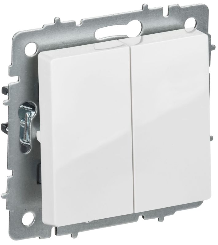 выключатель перекрестный 2-кл. сп brite вс10-2-3-брб 10а механизм бел. iek br-v23-0-10-k01 от BTSprom.by