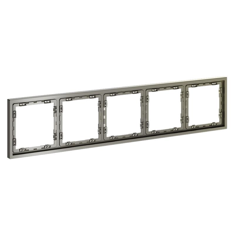  Рамка 5-м S70 пластик. шелк Voltum VLS100504 фото в каталоге от BTSprom.by