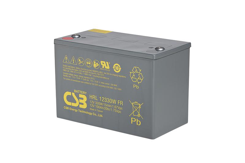 аккумулятор 12в 83а.ч csb hrl12330w fr csb от BTSprom.by