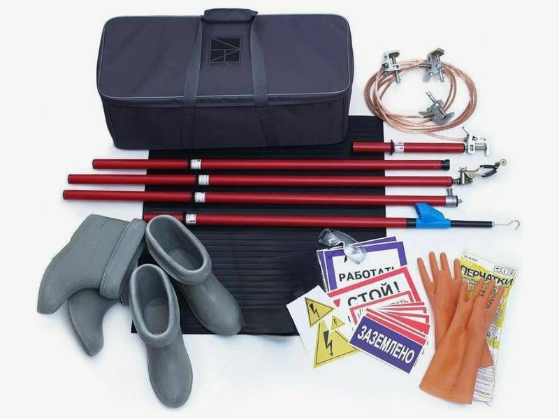 комплект средств защиты свыше 1000в ксз-2э с протоколами испытаний электро трейд et-ksz-2e-peco-p от BTSprom.by