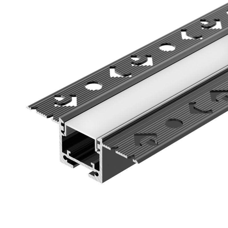 профиль sl-linia20-fantom-2500 black l2500 алюм. arlight 039071 от BTSprom.by