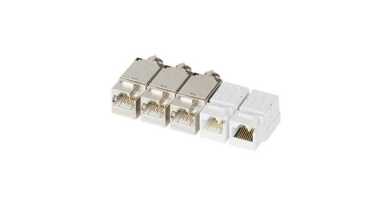 модуль-вставка типа keystone для системы мониторинга кат.6 (класс e) 250мгц rj45/8p8c ft-tool/110/krone t568a/b полный экран металлик - гарантия: 5 лет расширенная / 25 лет системная nikomax nmc-kjse2-ls-mt от BTSprom.by