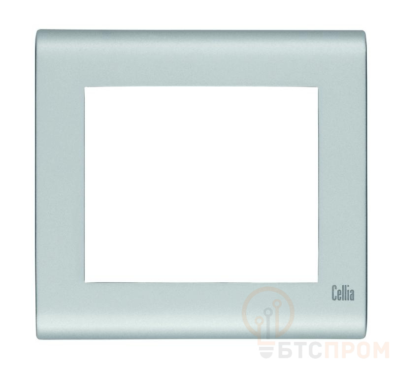 Рамка 1-м матовый хром Cellia Makel 2348701 фото в каталоге от BTSprom.by  Рамка 1-м матовый хром Cellia Makel 2348701 фото в каталоге от BTSprom.by