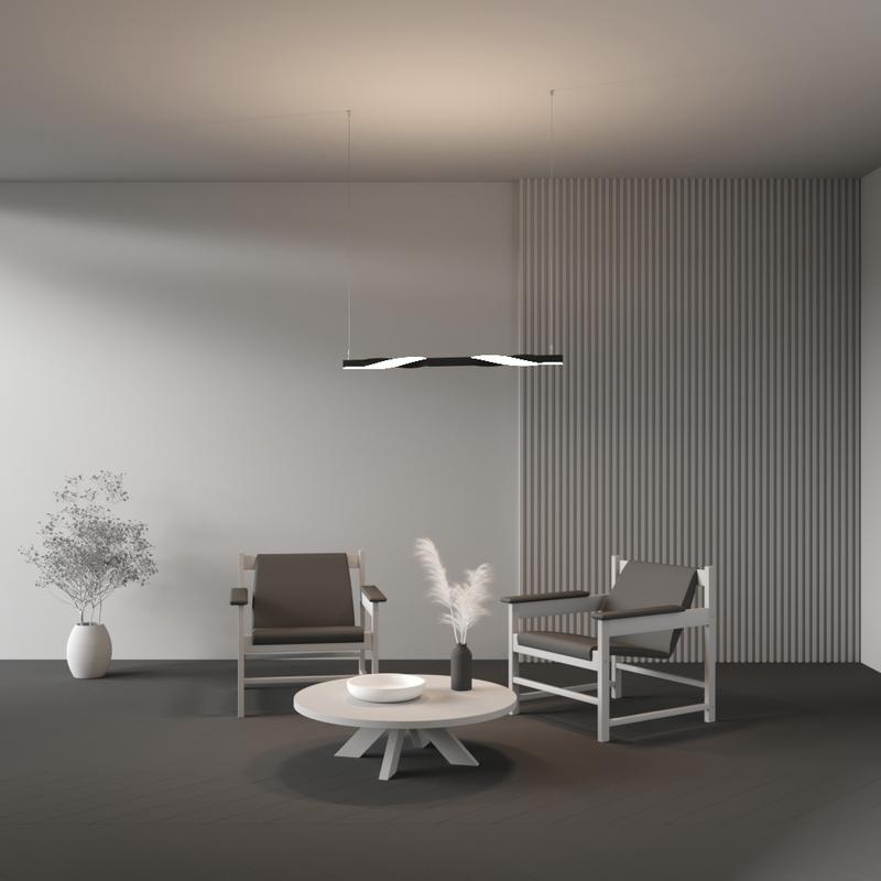 Профиль радиусный 35х35 Twist 180град. черн. Maytoni ALM-3535R-B-T-180град-0.5M фото в каталоге от BTSprom.by