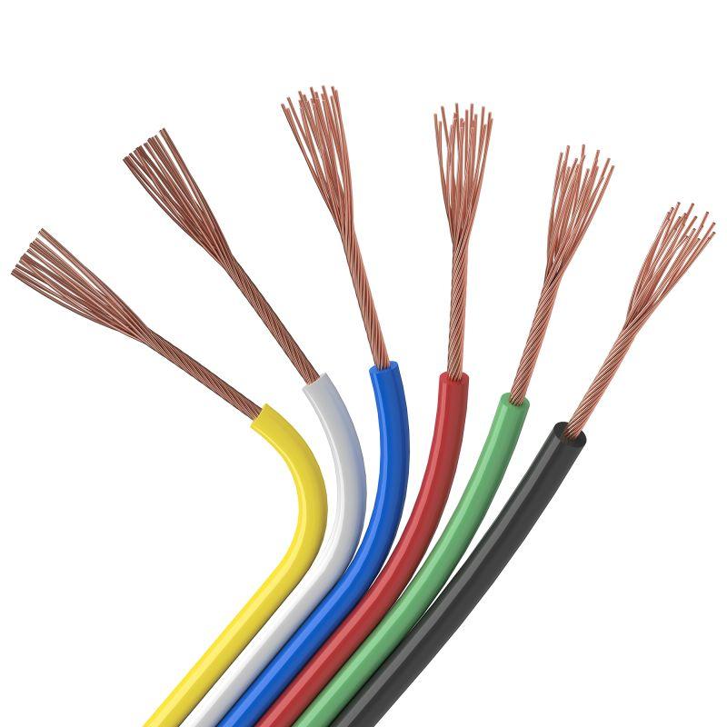 шлейф питания arl-18awg-6wire-cu (уп.50м) arlight 031703 от BTSprom.by