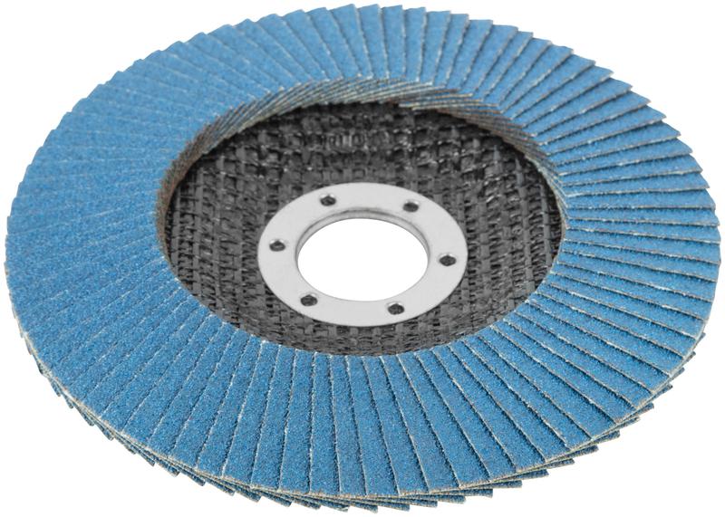  Круг лепестковый торцевой циркониевый 125мм Р 100 FIT 39969 фото в каталоге от BTSprom.by
