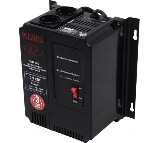 стабилизатор спн-900 1ф 0.9квт 90-260в ip20 пониж. напр. ресанта 63/6/23 от BTSprom.by