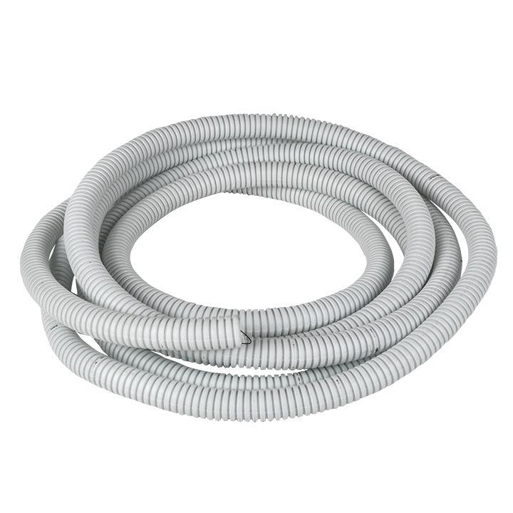 труба гофрированная пвх d25мм с протяжкой бел. (уп.50м) plast proxima ekf tg-z-25-50-white от BTSprom.by