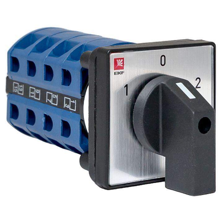 переключатель кулачковый пк-1-24 4п 25а "1-0-2" ekf pk-1-24-25 от BTSprom.by