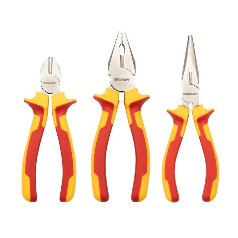  Набор диэлектрического инструмента RI-02 11 предметов до 1000В тканевый пенал Rexant 12-4692-3 фото в каталоге от BTSprom.by