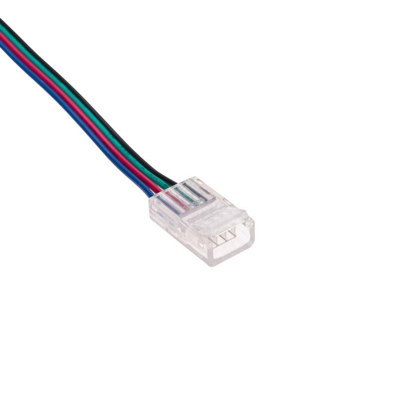  Коннектор соединительный для RGB LED лент 10мм влагозащ. и контроллеров (уп.10шт) Lamper 144-132 фото в каталоге от BTSprom.by