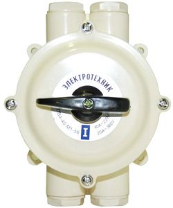 выключатель пакетный пв4-40а в пл. корп. ip56 электротехник et003193 от BTSprom.by