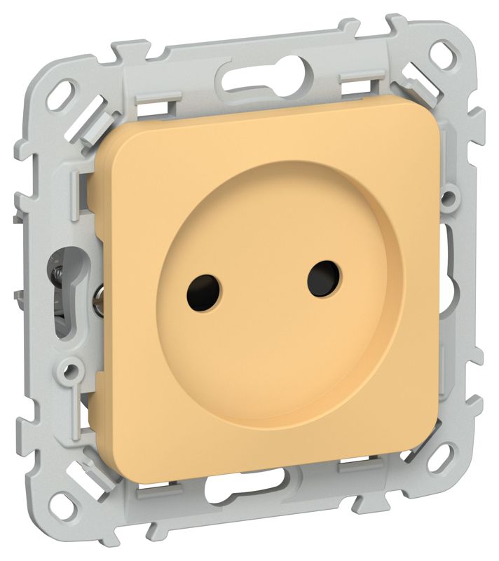 розетка сп flite рсш01-0-флз 10а без заземл. с защ. шторками механизм золотарник iek fi-r13-10-k90 от BTSprom.by