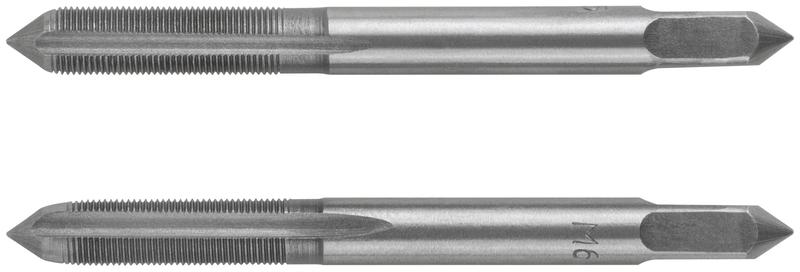 метчики метрические легированная сталь набор м6х0.5мм (уп.2шт) fit70838 от BTSprom.by