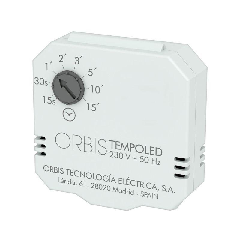 таймер лестничный tempo led задержка от 15с до 15мин orbis ob200007 от BTSprom.by