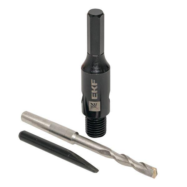  Адаптер Hex M16 с центровочным сверлом Expert EKF ad-hex фото в каталоге от BTSprom.by