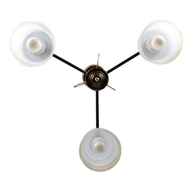 светильник нпб 01-3х60-131 (плафон 00007) "дус" 131 кор./зол. ip20 e27 (инд.упак.) элетех 1005404055 от BTSprom.by