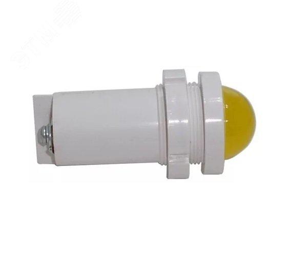 лампа светодиодная скл-14б-ж-2-220(м) мигающая 220в 50гц/пост. диаметр посадочного отверстия 22мм ухл2.1 желт. реле и автоматика a8021-79688455 от BTSprom.by