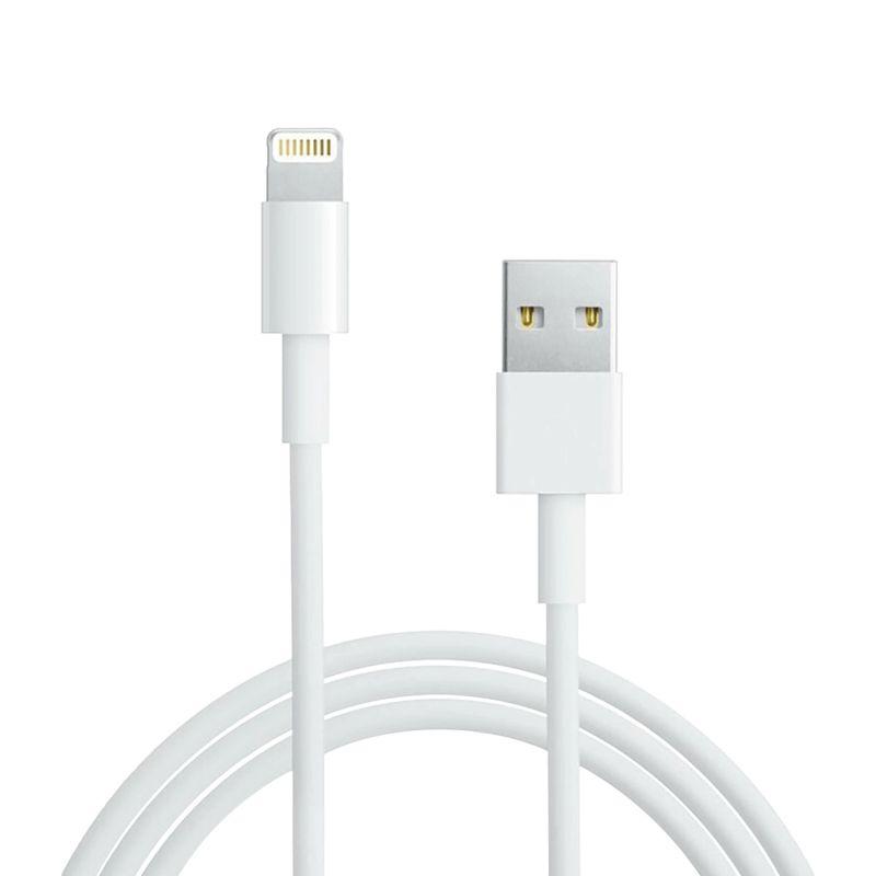 кабель usb-a - lightning 2.4а 2м пвх бел. rexant 18-1125 от BTSprom.by