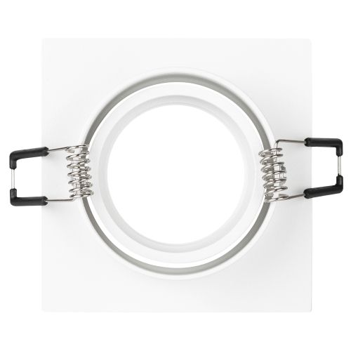  Светильник встраиваемый алюм. KL87 WH MR16/GU5.3 бел. Эра Б0054352 фото в каталоге от BTSprom.by