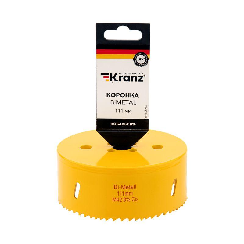  Коронка Bimetal 111мм Kranz KR-92-0246 фото в каталоге от BTSprom.by