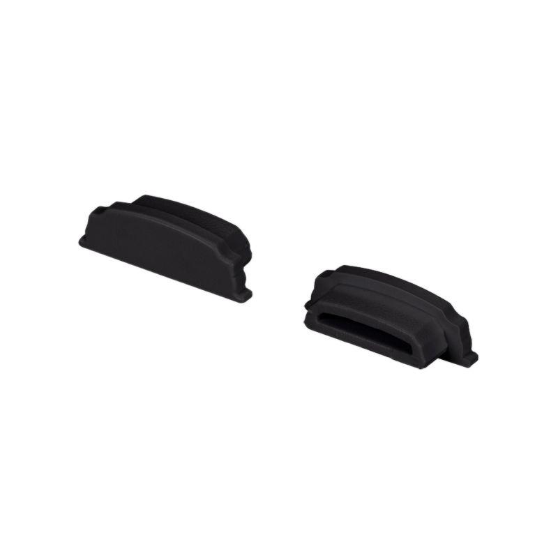 заглушка arh-bent-w18 black глухая пластик arlight 039590 от BTSprom.by