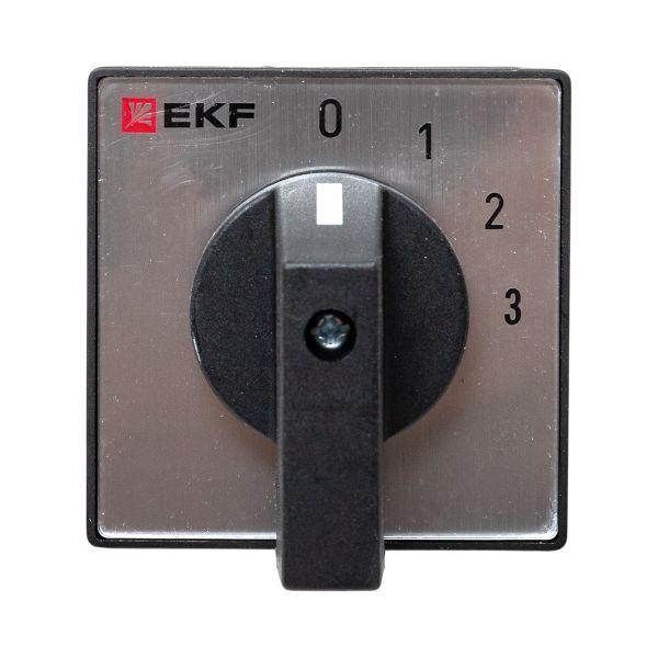  Переключатель кулачковый ПК-1-102 2п 32А "0-1-2-3" EKF pk-1-102-32 фото в каталоге от BTSprom.by