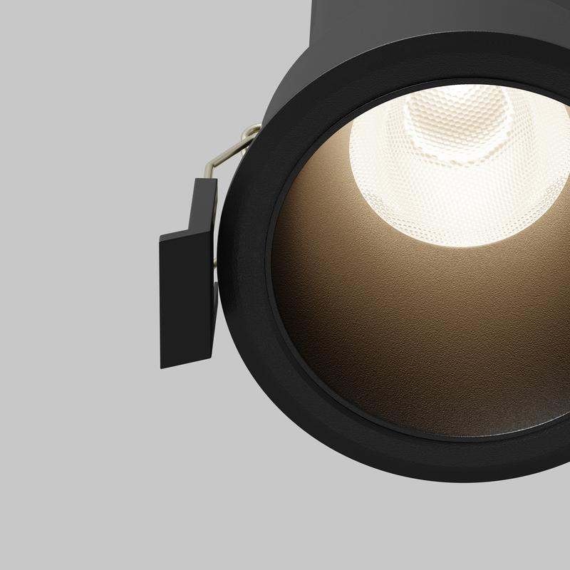  Светильник Dip 10Вт 4000К 50град. встраив. Maytoni DL116-10W-4K-B фото в каталоге от BTSprom.by